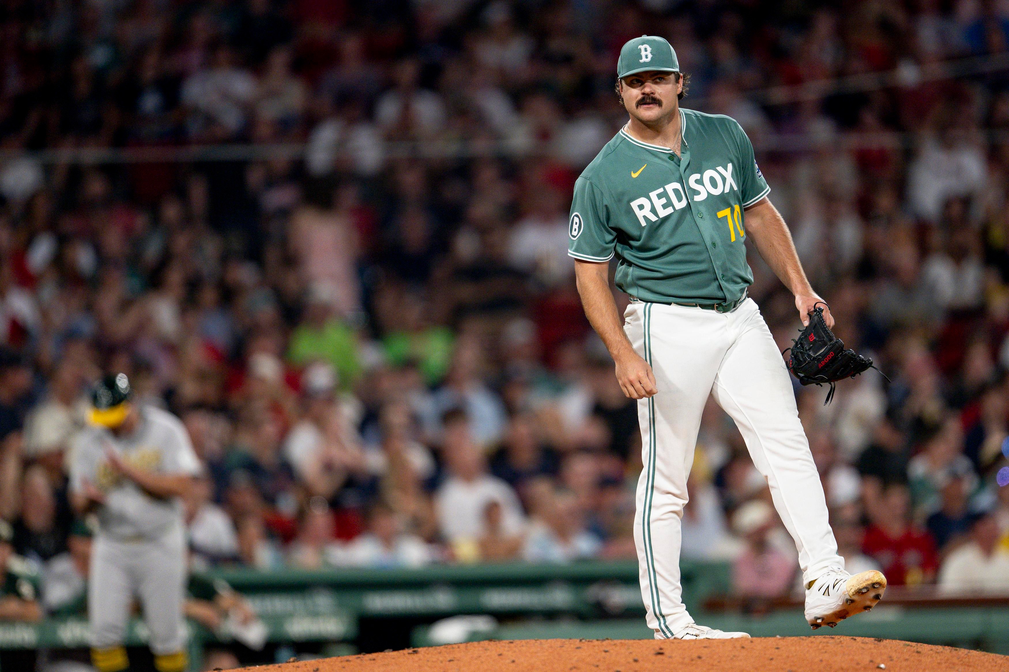 Payton Tolle strikes out 14, Red Sox hammer Athletics 13-1