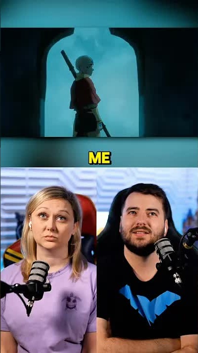 I ran away! 😱 Avatar Aang movie reaction!