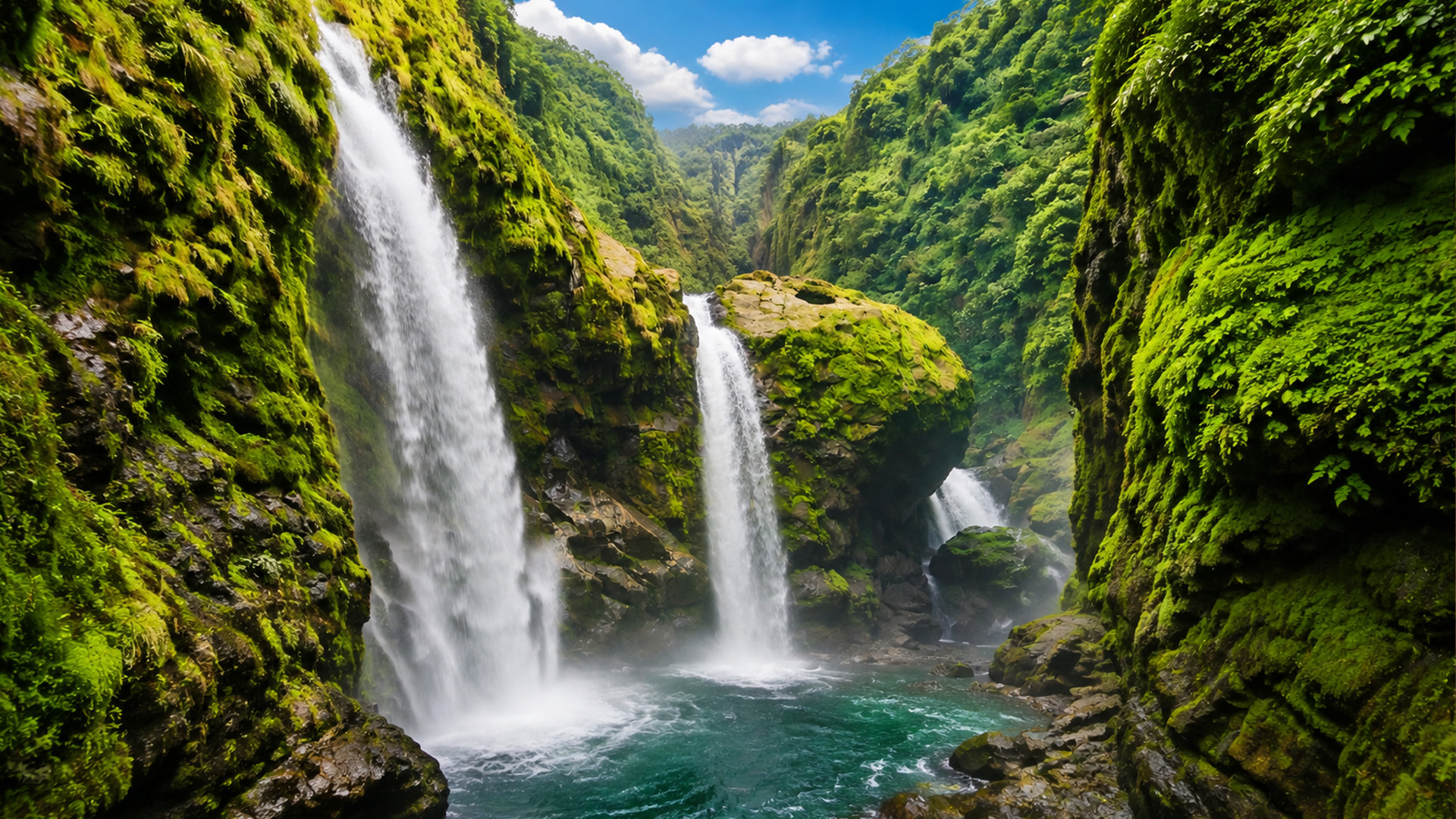 A hidden waterfall deep inside Costa Rica’s rainforest