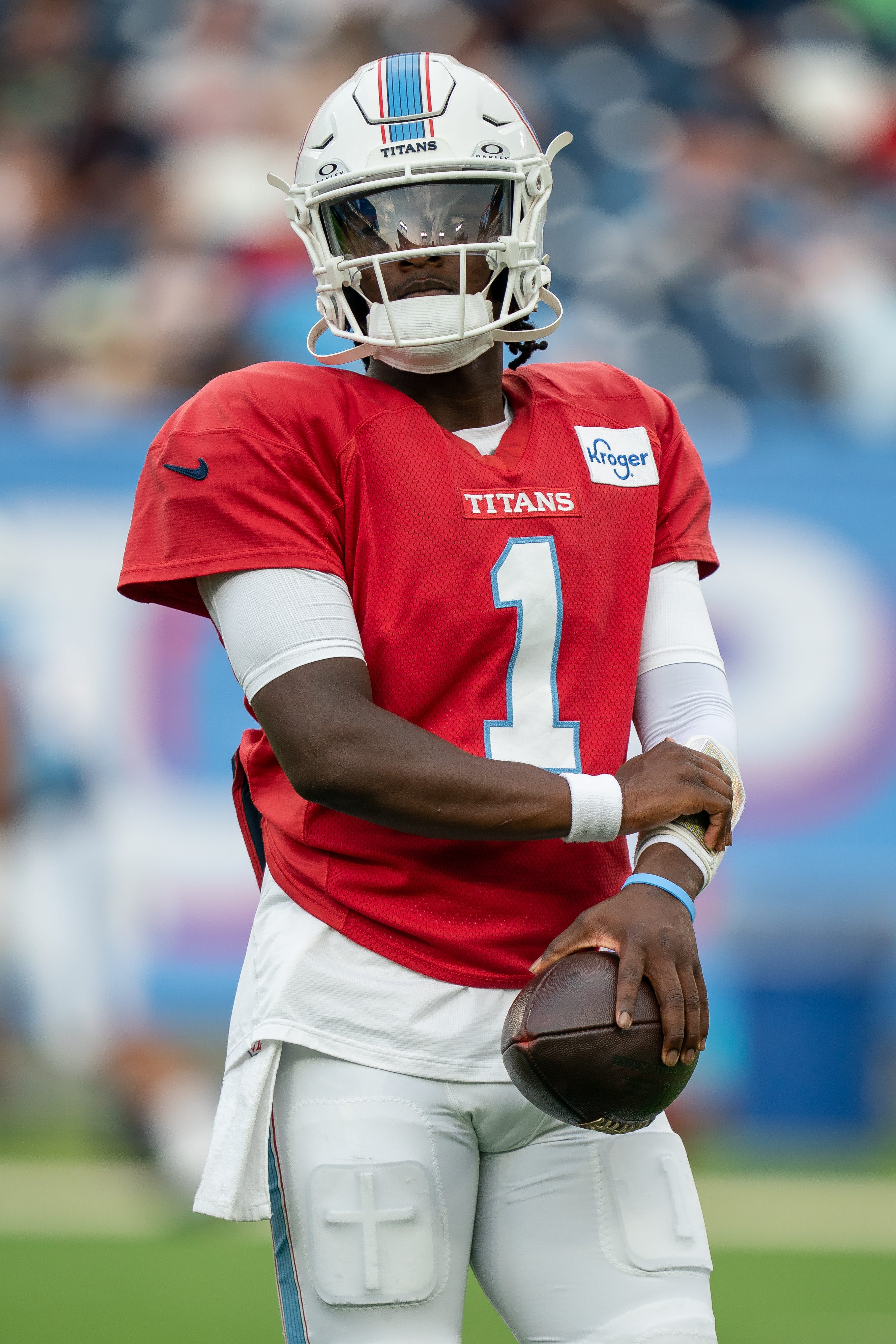 Titans will play 'everyone' in preseason game VS 49ers: See how long Cam Ward, starters may play