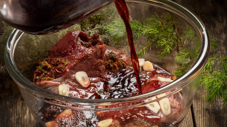 The best wines to use in marinades for steak, chicken, and pork