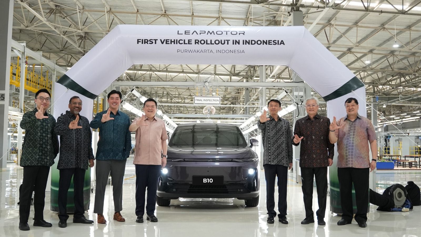 Leapmotor B10 dan C10 Dirakit Lokal, Pabrik Purwakarta Produksi 5 Unit Per Jam Leapmotor B10 dan C10 Dirakit Lokal, Pabrik Purwakarta Produksi 5 Unit Per Jam