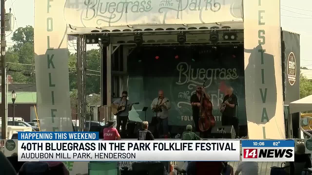 40th Bluegrass in the Park in Henderson through Saturday