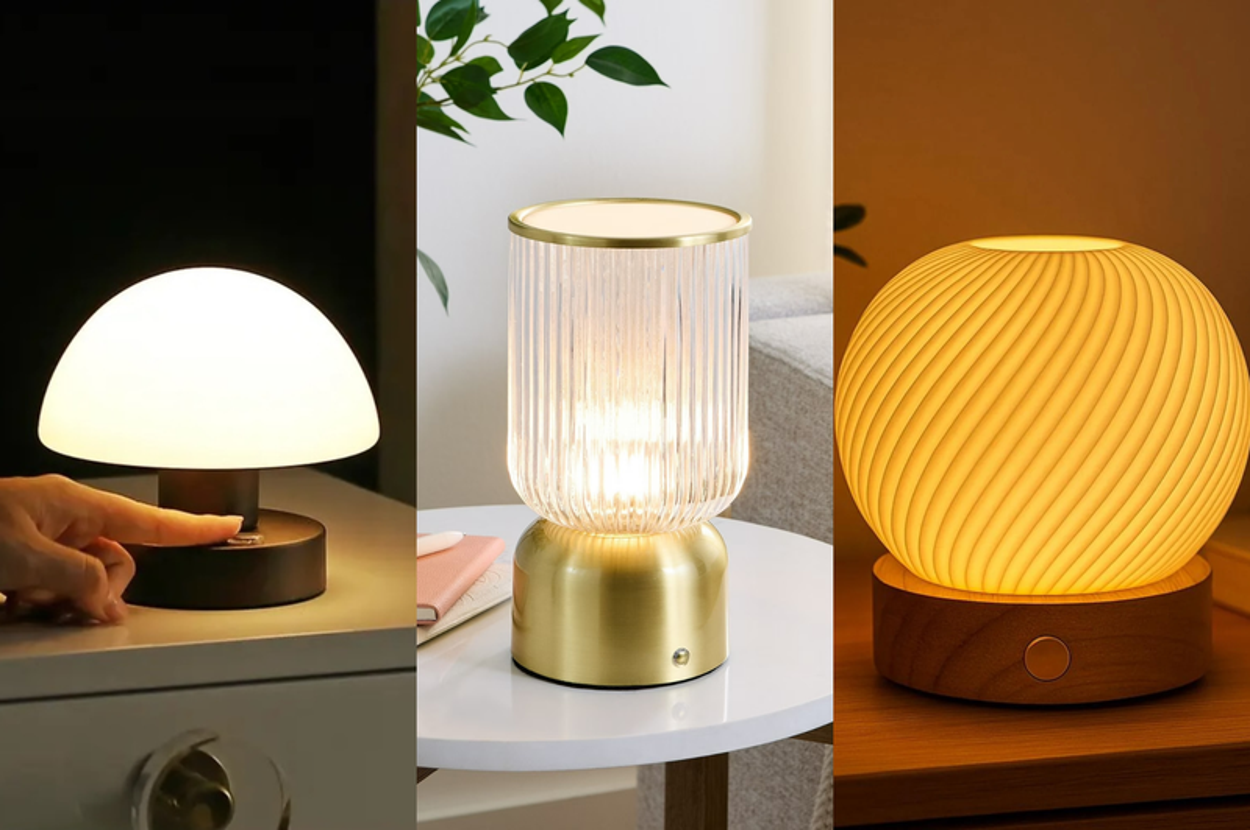 Banish the dreaded 'big light' from your home with these cordless lamps