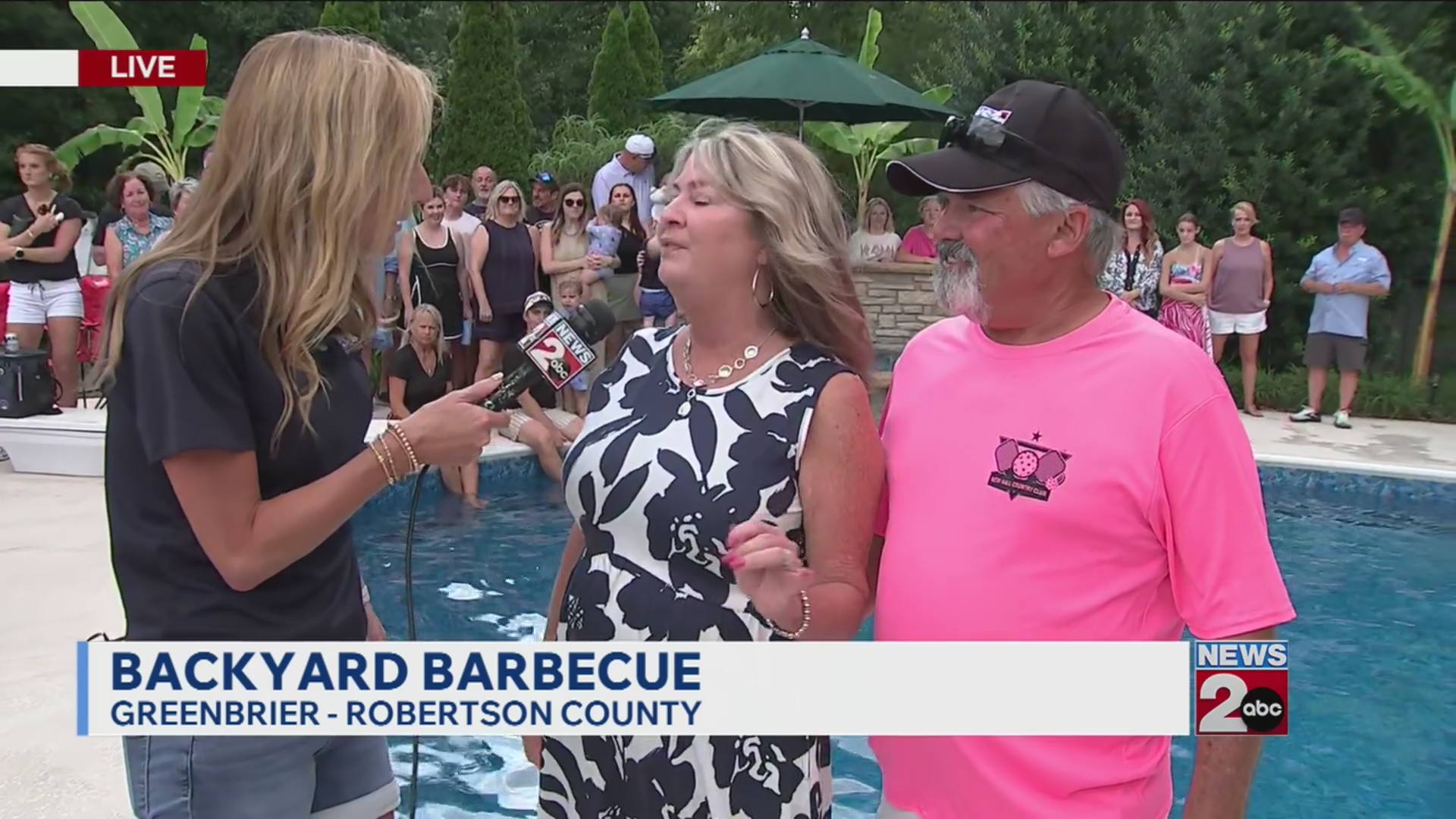 Danielle Breezy's backyard BBQ forecast in Greenbrier