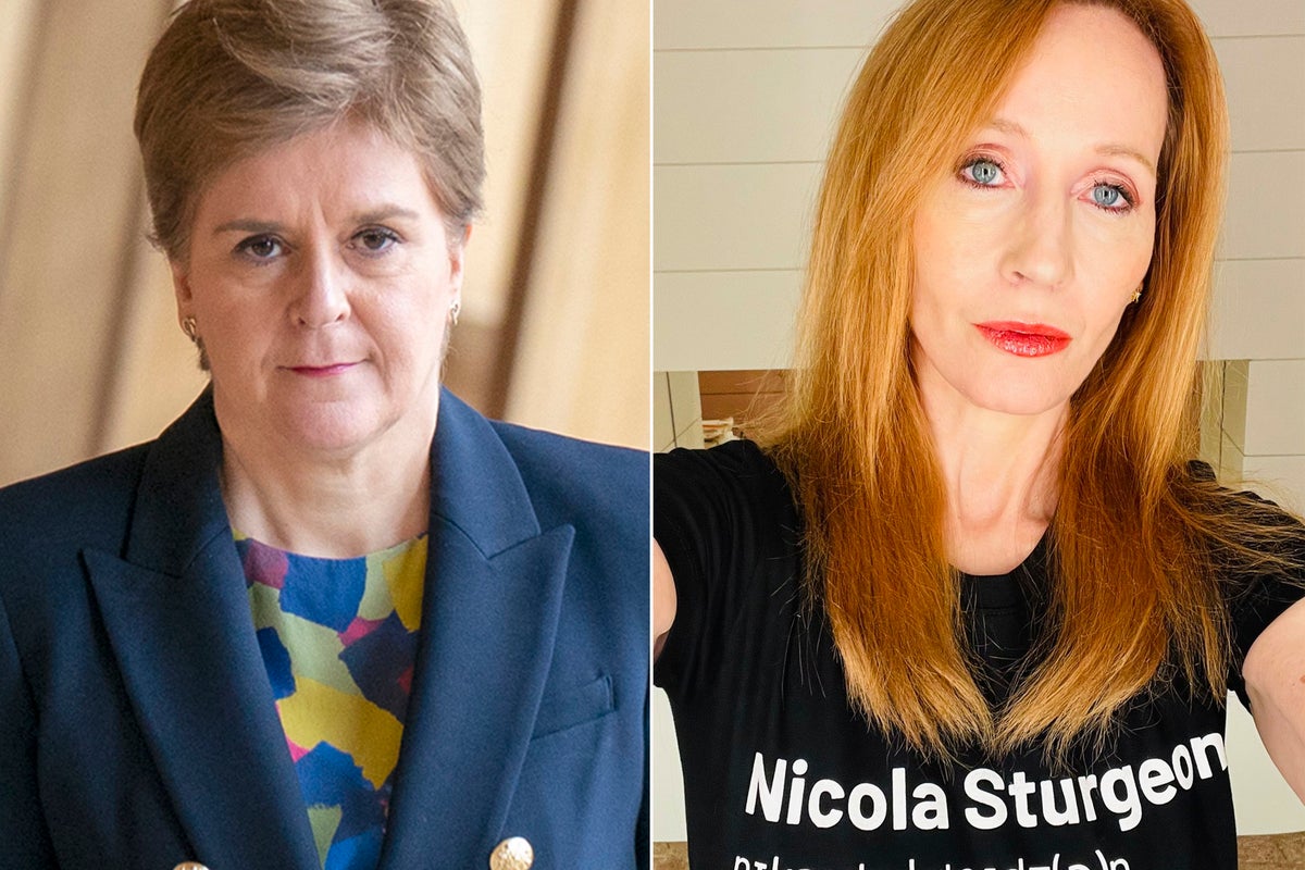 Nicola Sturgeon claims JK Rowling is 'obsessed' with her