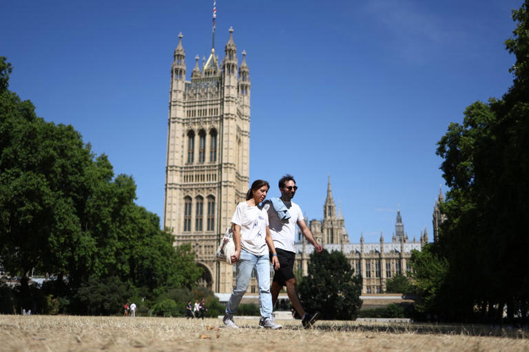 BRITAIN-WEATHER-CLIMATE-DROUGHT