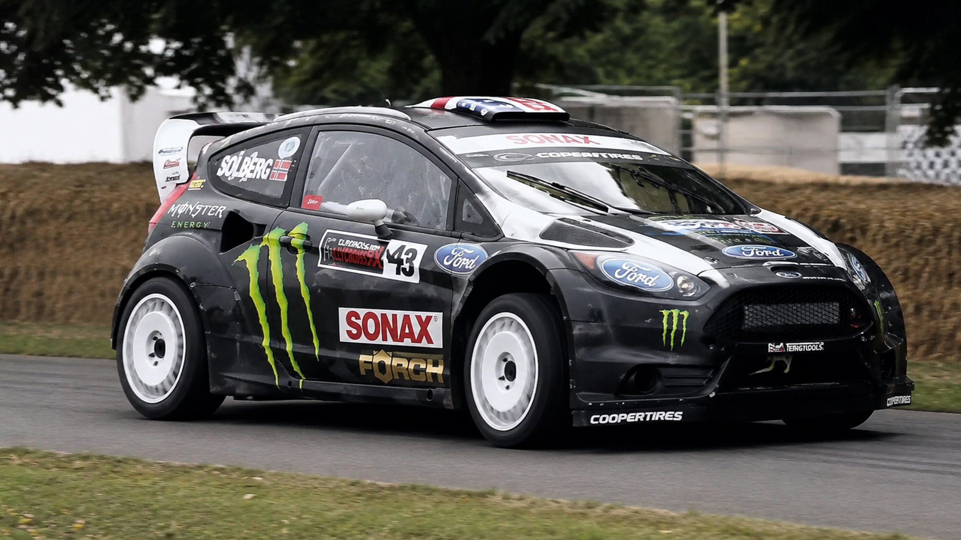 What was it like driving Ken Block’s RX43 at Goodwood?