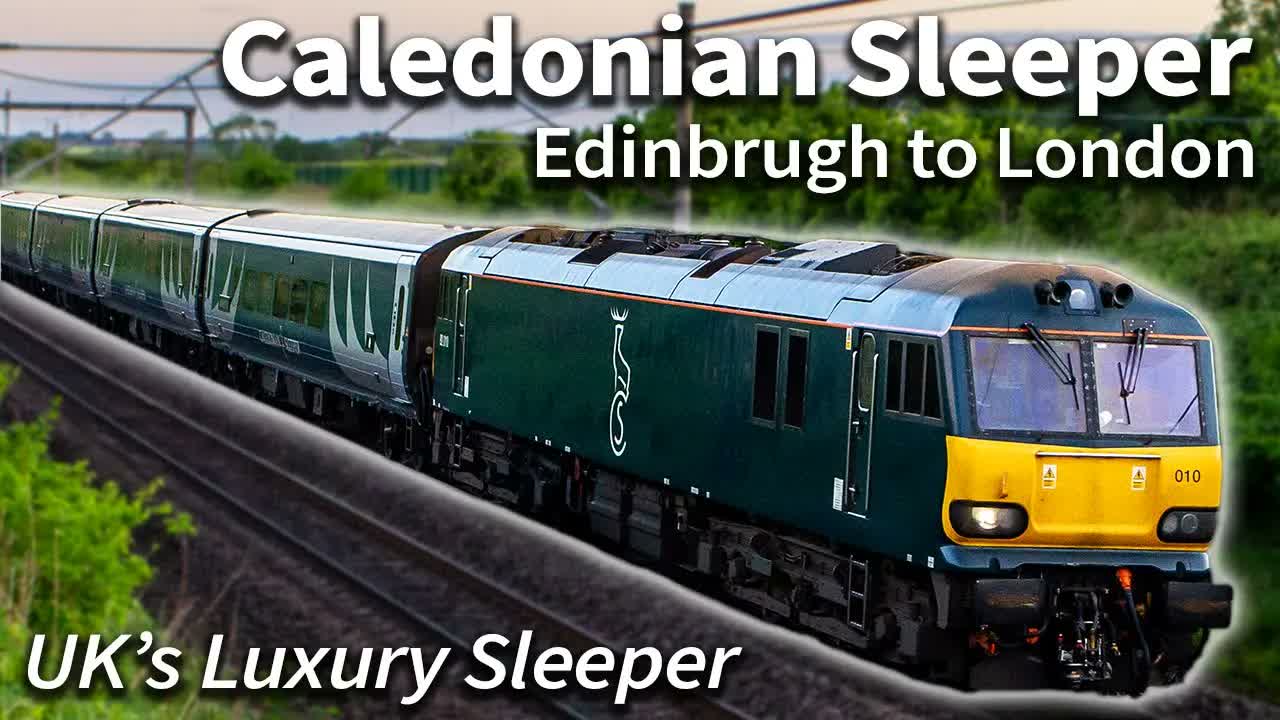 Eight hours overnight from Edinburgh to London on Scotland's famous ...