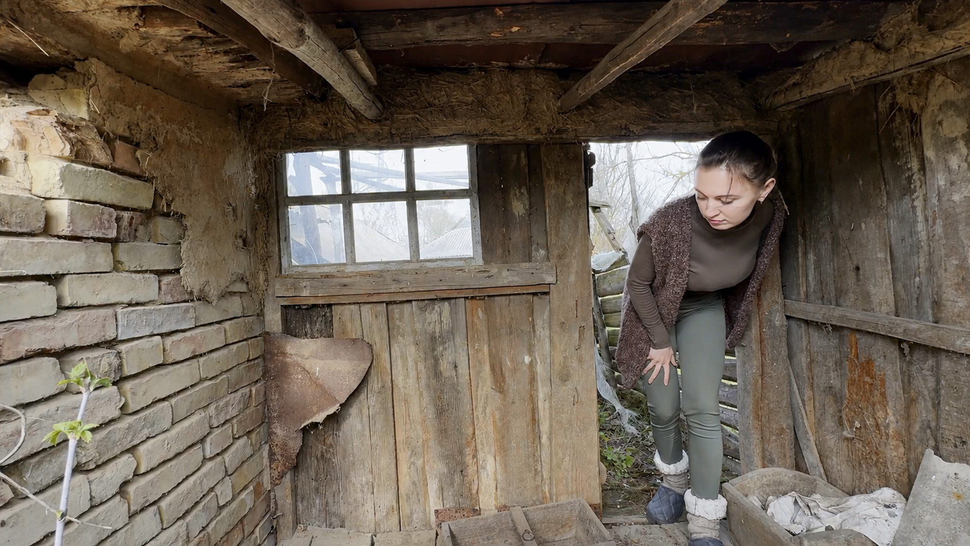 What remains inside grandma’s forgotten village buildings?
