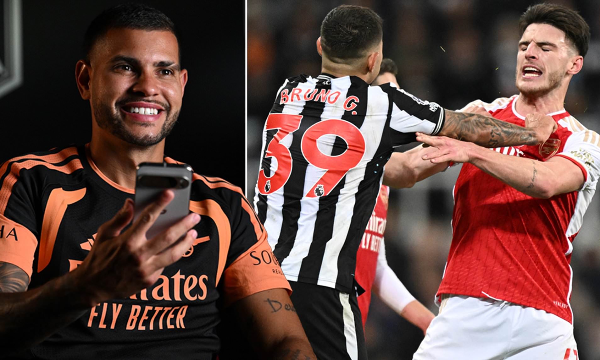 Revealed: Bruno Guimaraes reveals the 'no more fights' text he received ...