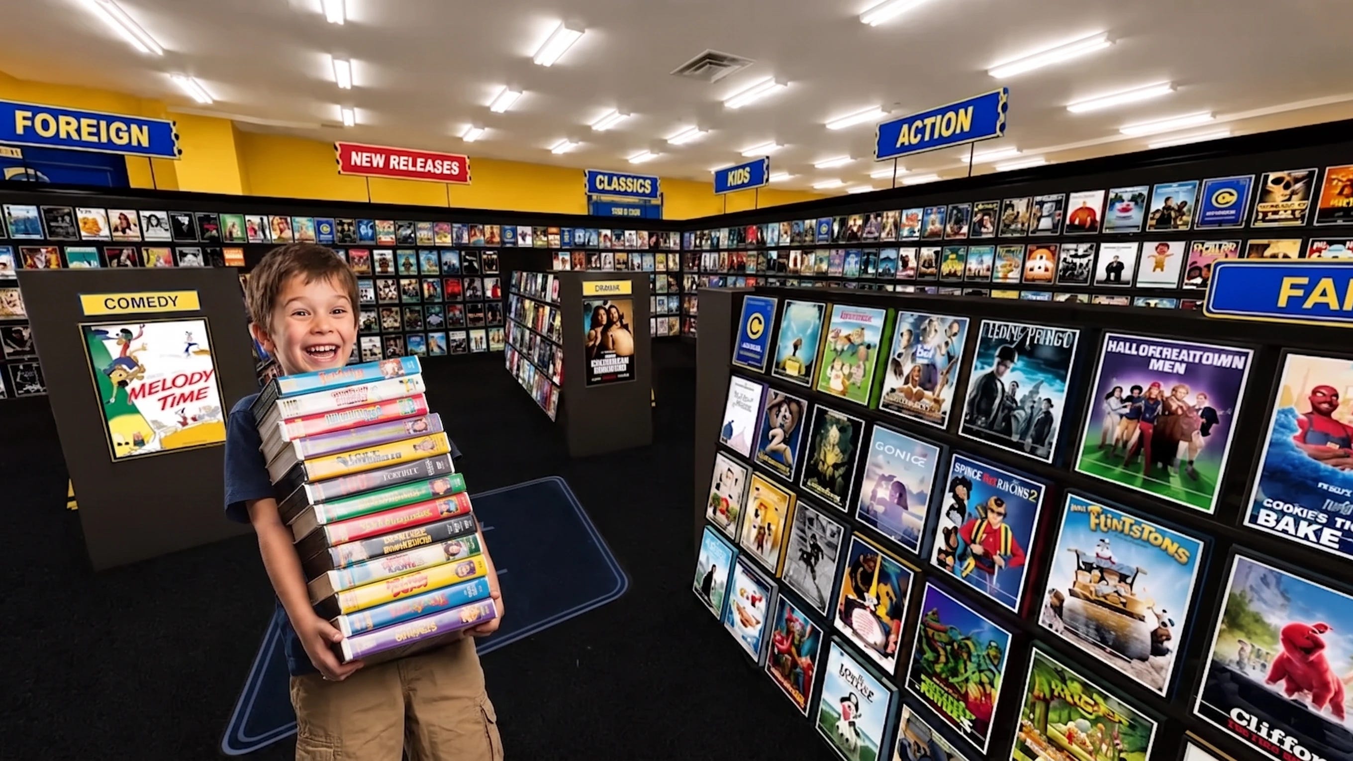 Bingebuster turns your streaming apps into a 3D Blockbuster you can ...