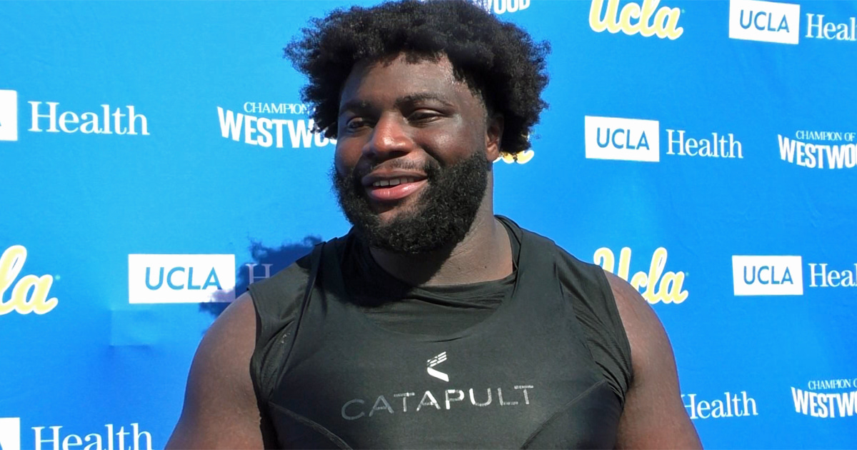 UCLA DT Darold DeNgohe on his role, physical transformation, his mom and more