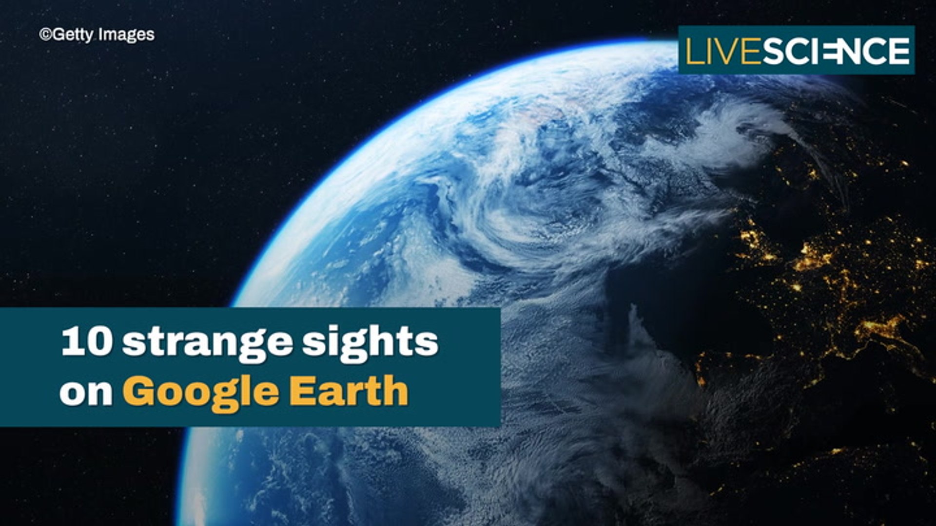 10 strange sights on Google Earth