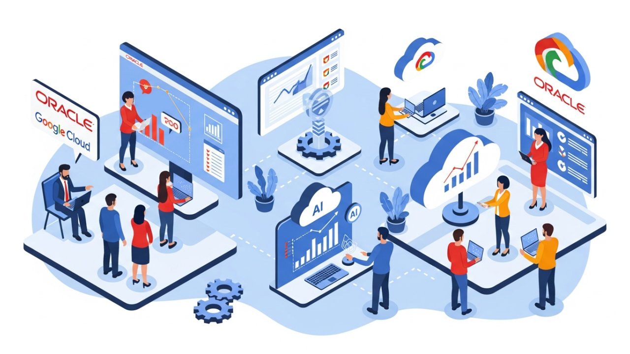 Oracle and Google Cloud enhance AI integration for businesses’ workflows