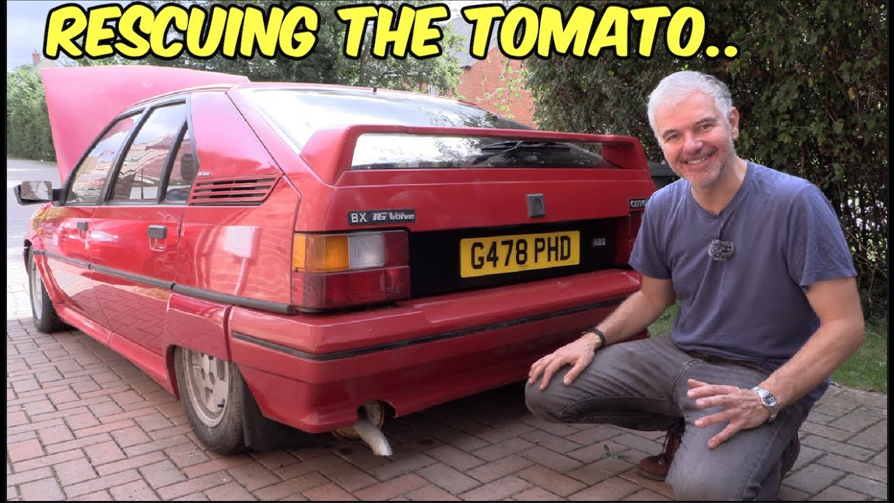 Two weeks to get my rusty leaky Citroen BX 16V back on the road!