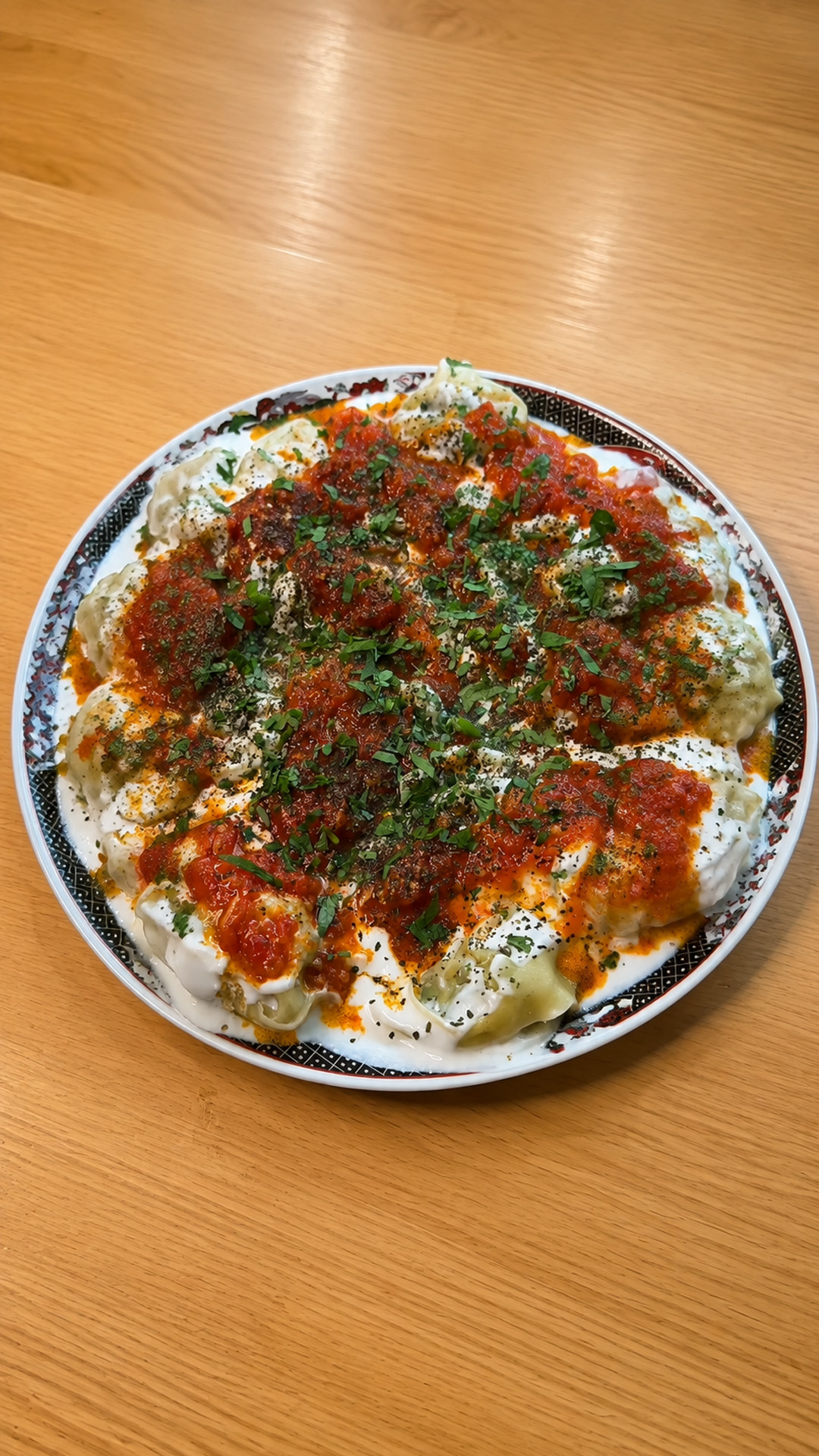 Afghan dumplings made simple with vegan ingredients