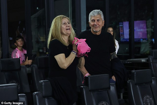 Jorge remained with his wife, and Lionel's mother, Celia Cuccittini, until his death on Friday 