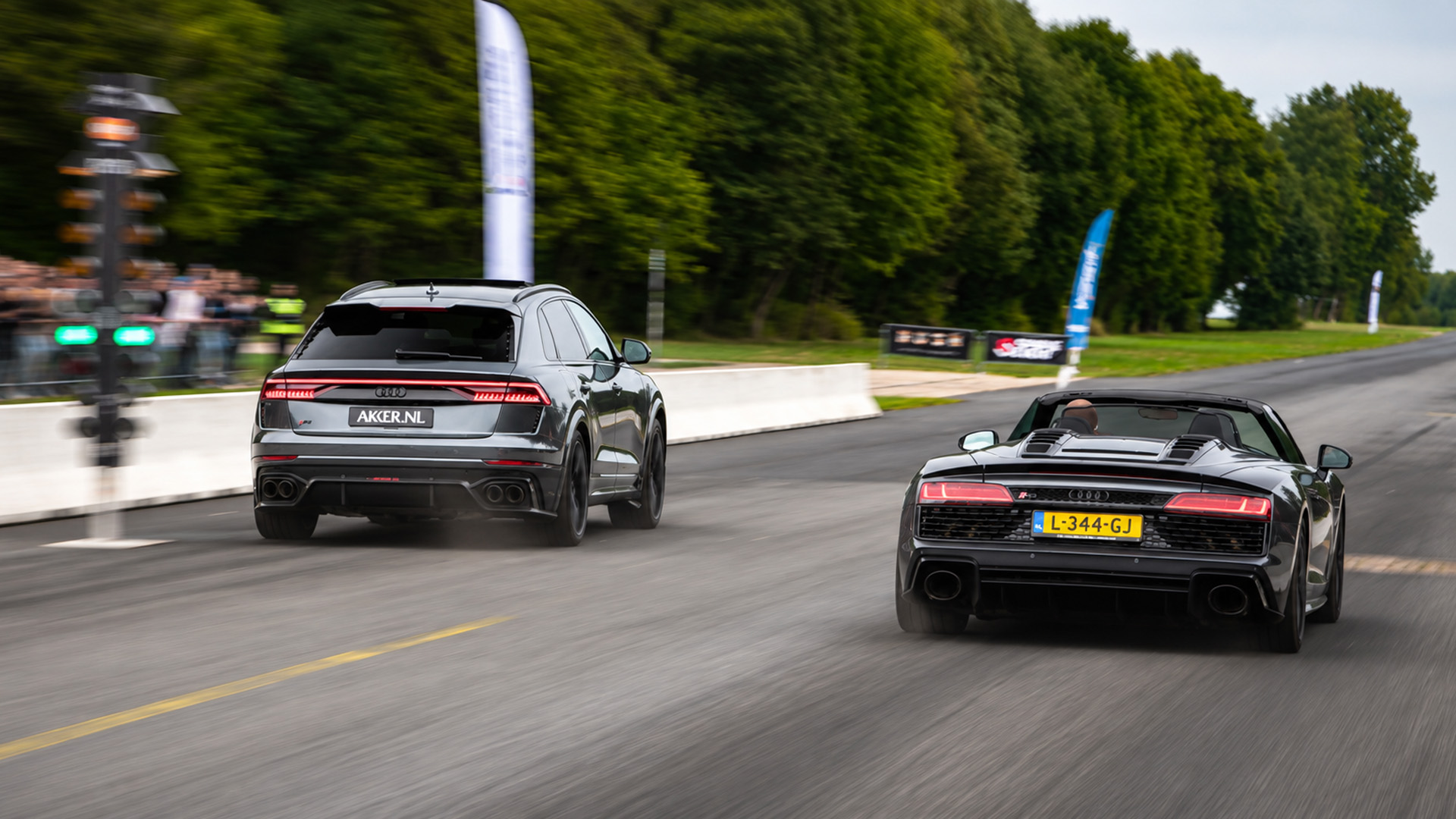 Audi R8 Spyder faces a brutal RSQ8 launch