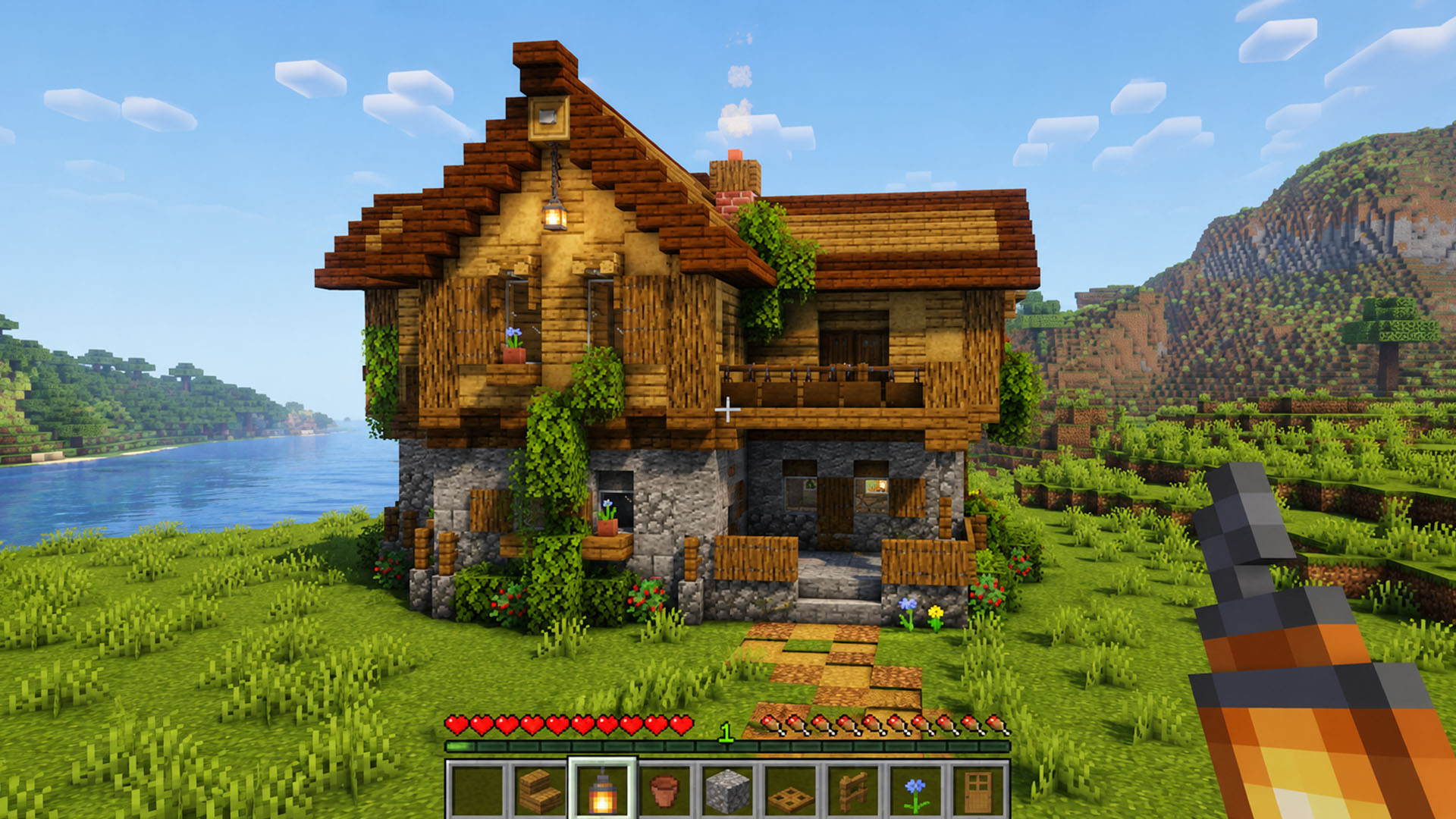 This large medieval build works well as a main survival base