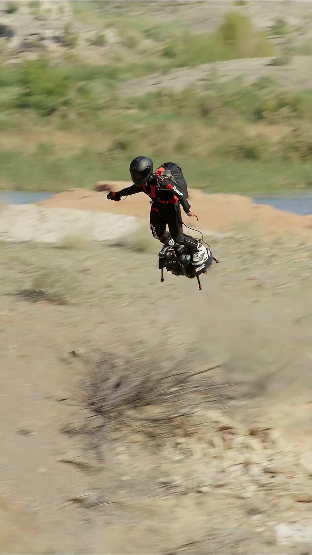 Real life flying hoverboard like Green Goblin