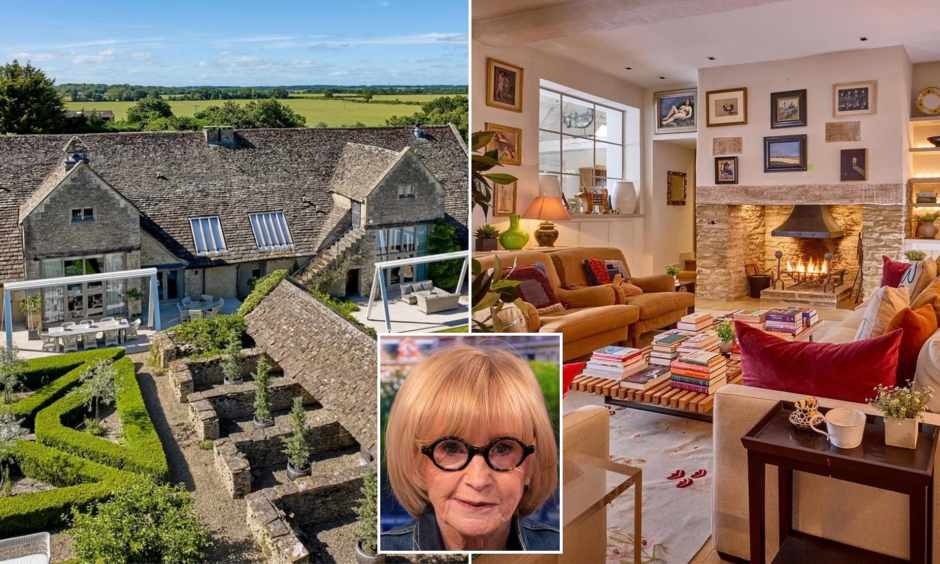 Revealed: Weakest Link presenter Anne sells £4m seven-bedroom Cotswolds mansion to return to London
