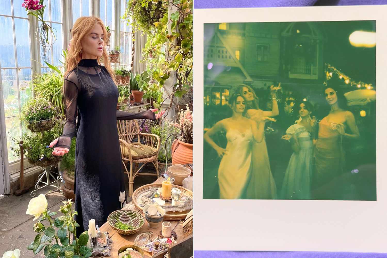Nicole Kidman shares spellbinding behind-the-scenes photos from “Practical Magic” 2 ahead of highly anticipated sequel’s release