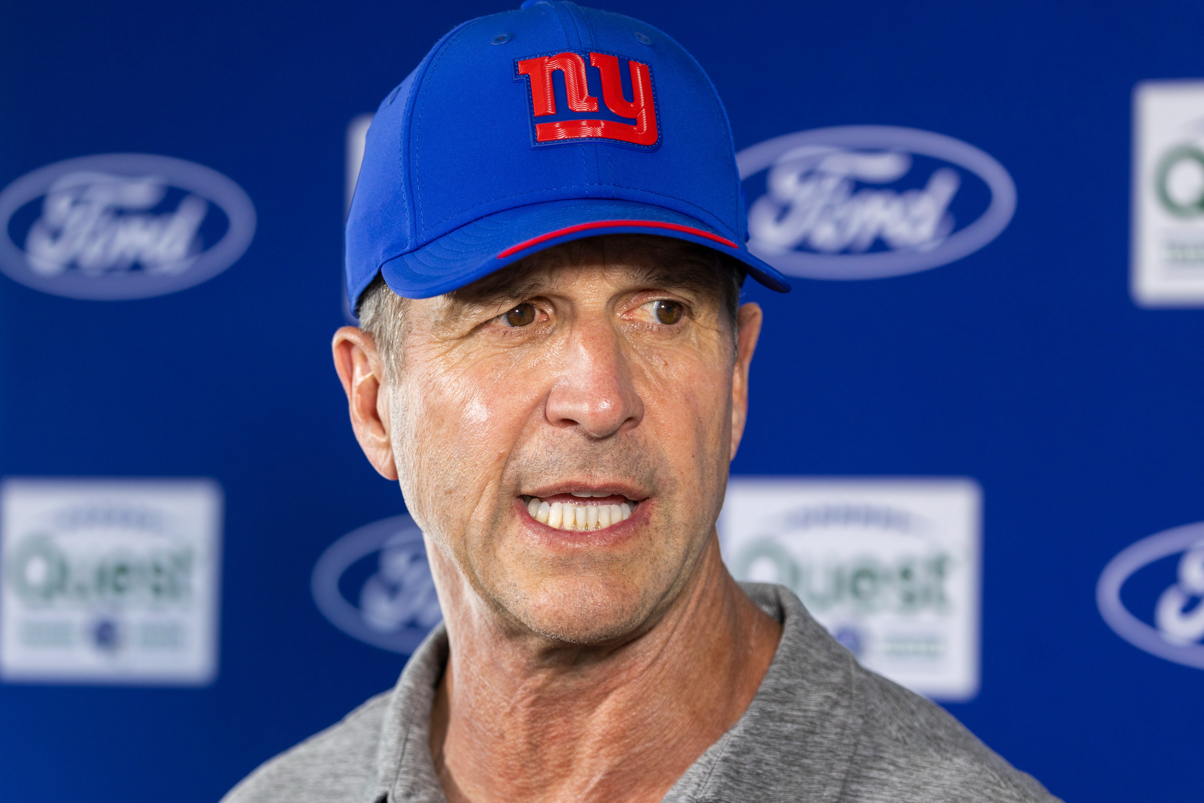 Giants withstood John Harbaugh's grueling road training camp: 'Improved tremendously'