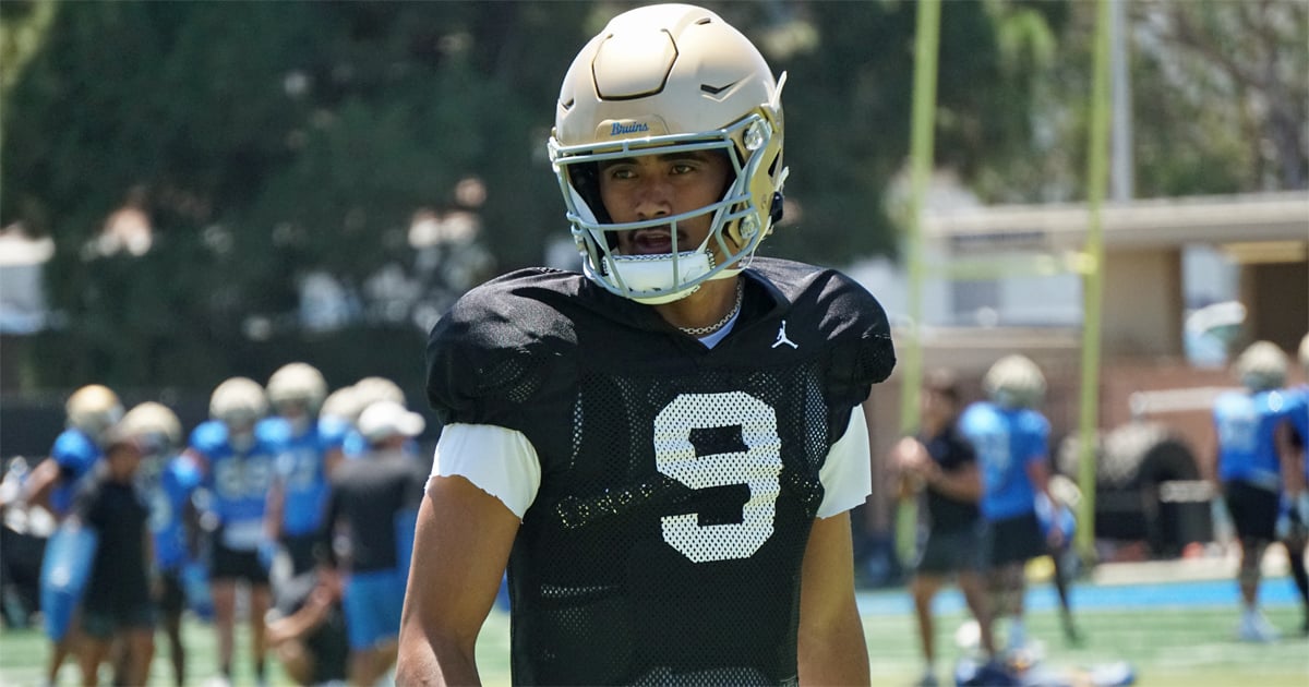 Watch Chesney, Iamaleava in videos from UCLA football practice Saturday