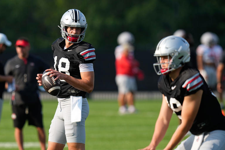 Luke Fahey, Tavien St. Clair headline OSU quarterback depth. See list