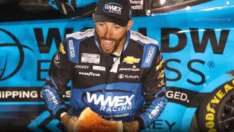 NASCAR's melon man: Chastain brings farm experience to stock car racing