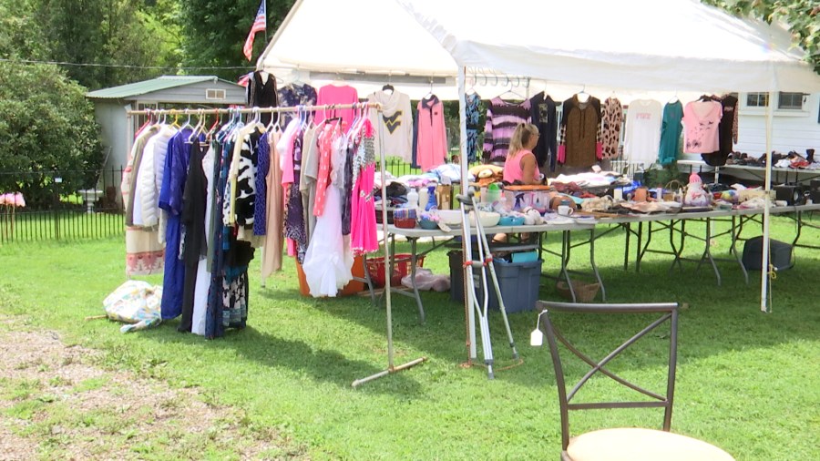 Salem residents gather for Donna J Hayes memorial yard sale