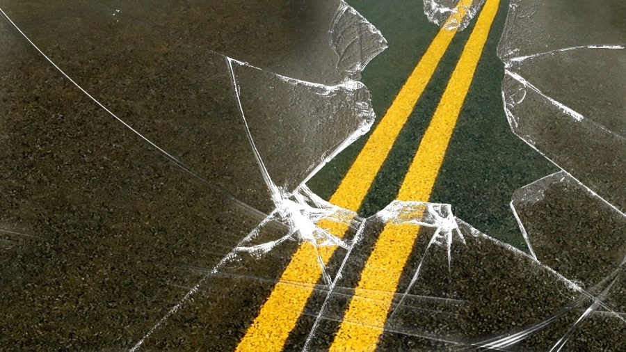 Car crash sends one person to the hospital