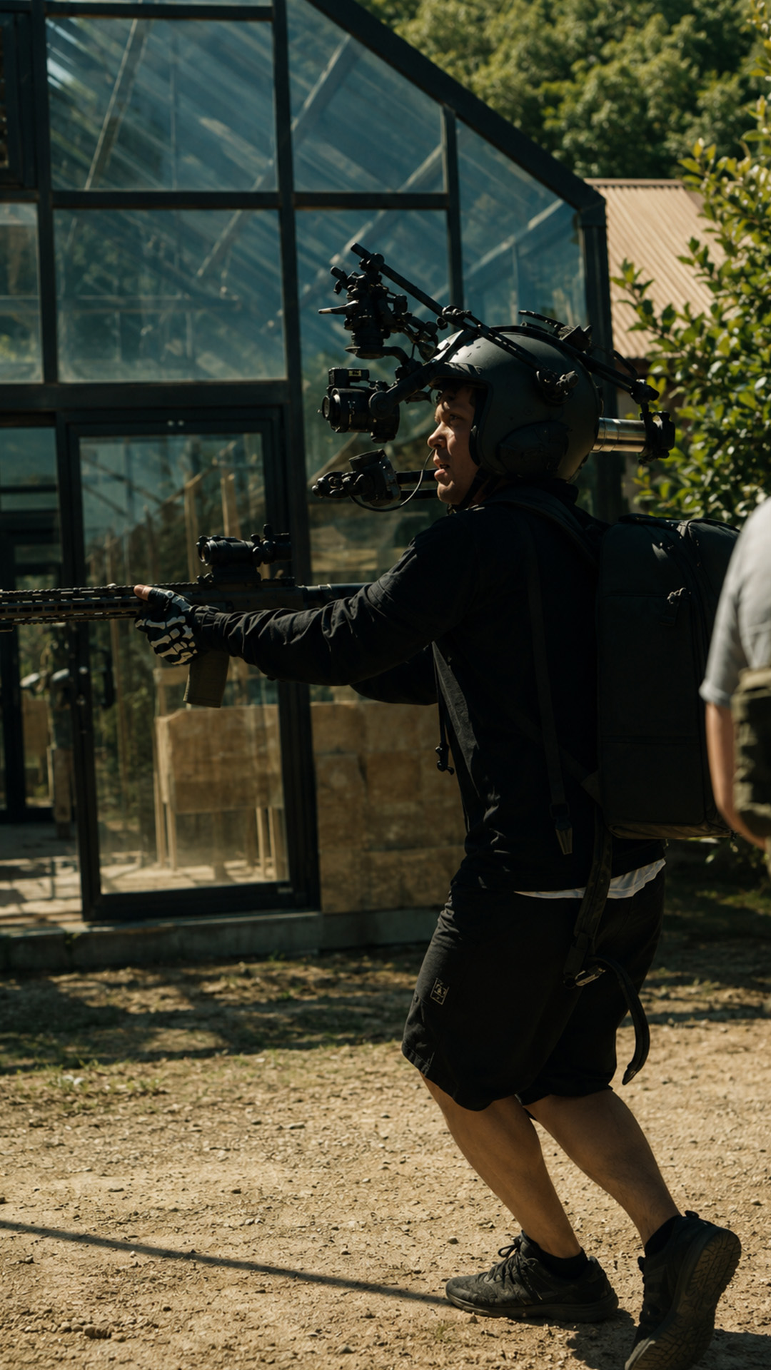 What it takes to capture a first person film shot