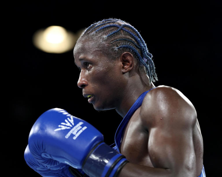 Nuhu Batte, the captain of Uganda’s Commonwealth Games boxing team, is one of four Ugandan boxers who have gone missing. Photograph: James Fearn/Getty Images