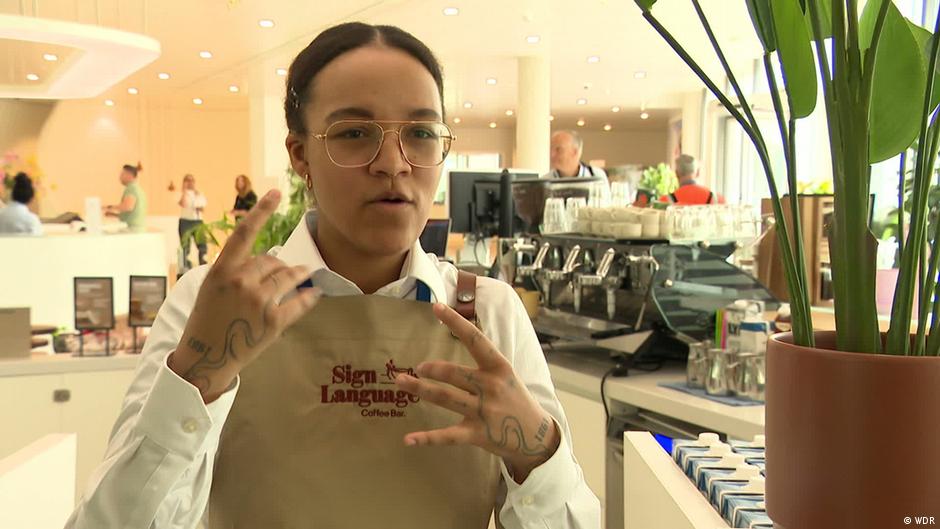 Netherlands: Ordering coffee in sign language