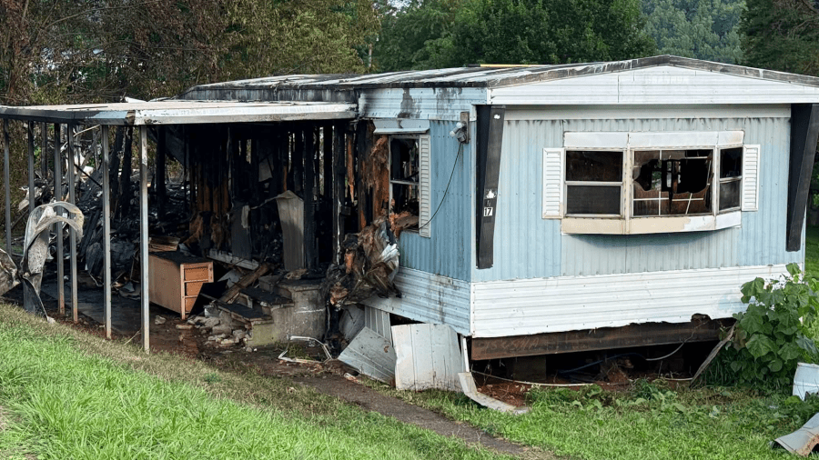 Sissonville home damaged following fire