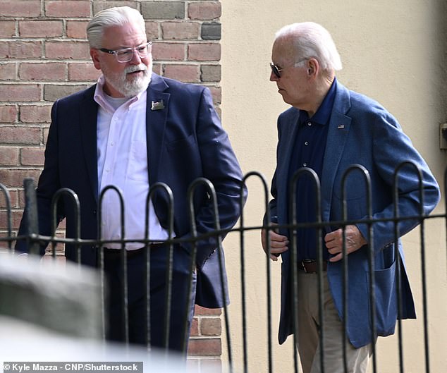 Frail Joe Biden seen for first time since Hunter revealed 'painful and debilitating' cancer spread