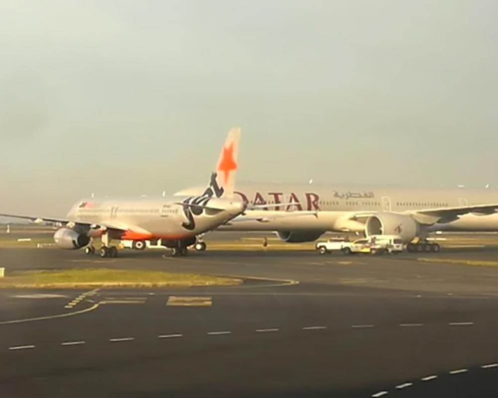 ‘Not enough air traffic controllers': Safety concerns at Sydney airport after Jetstar and Qatar planes involved in near-miss