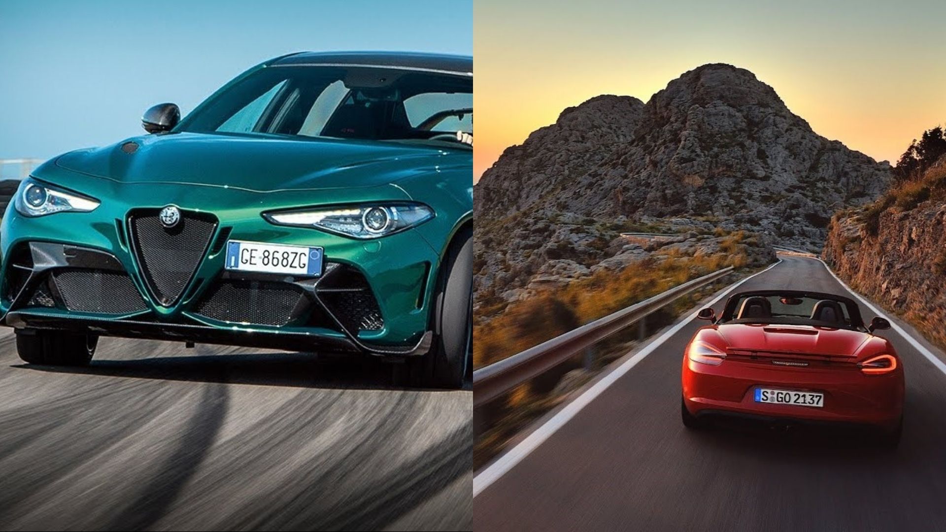 Alfa Romeo Giulia GTAm v/s Porsche Boxster GTS 4.0