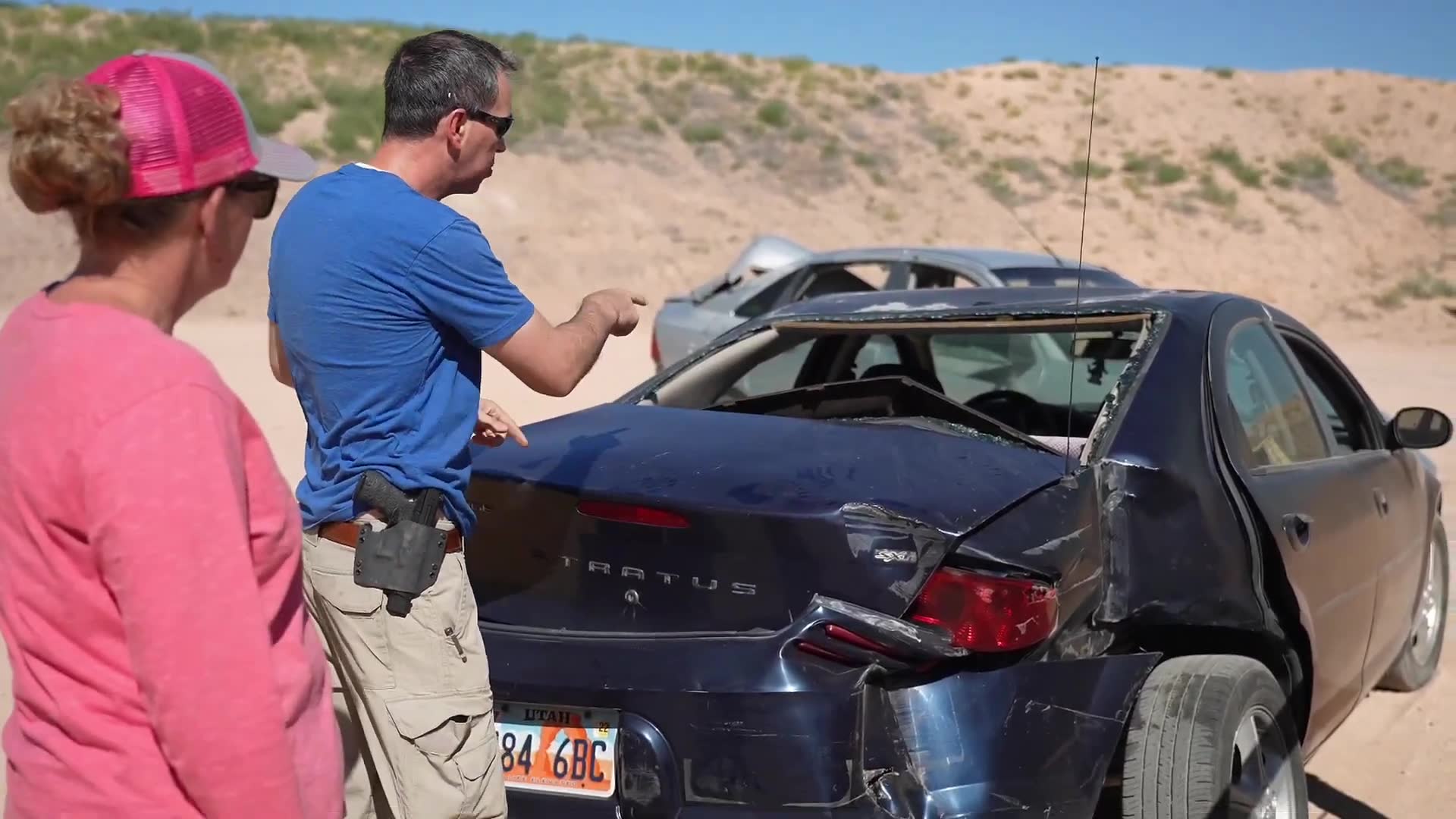 The offensive driving move that puts the pursuer behind you in traffic