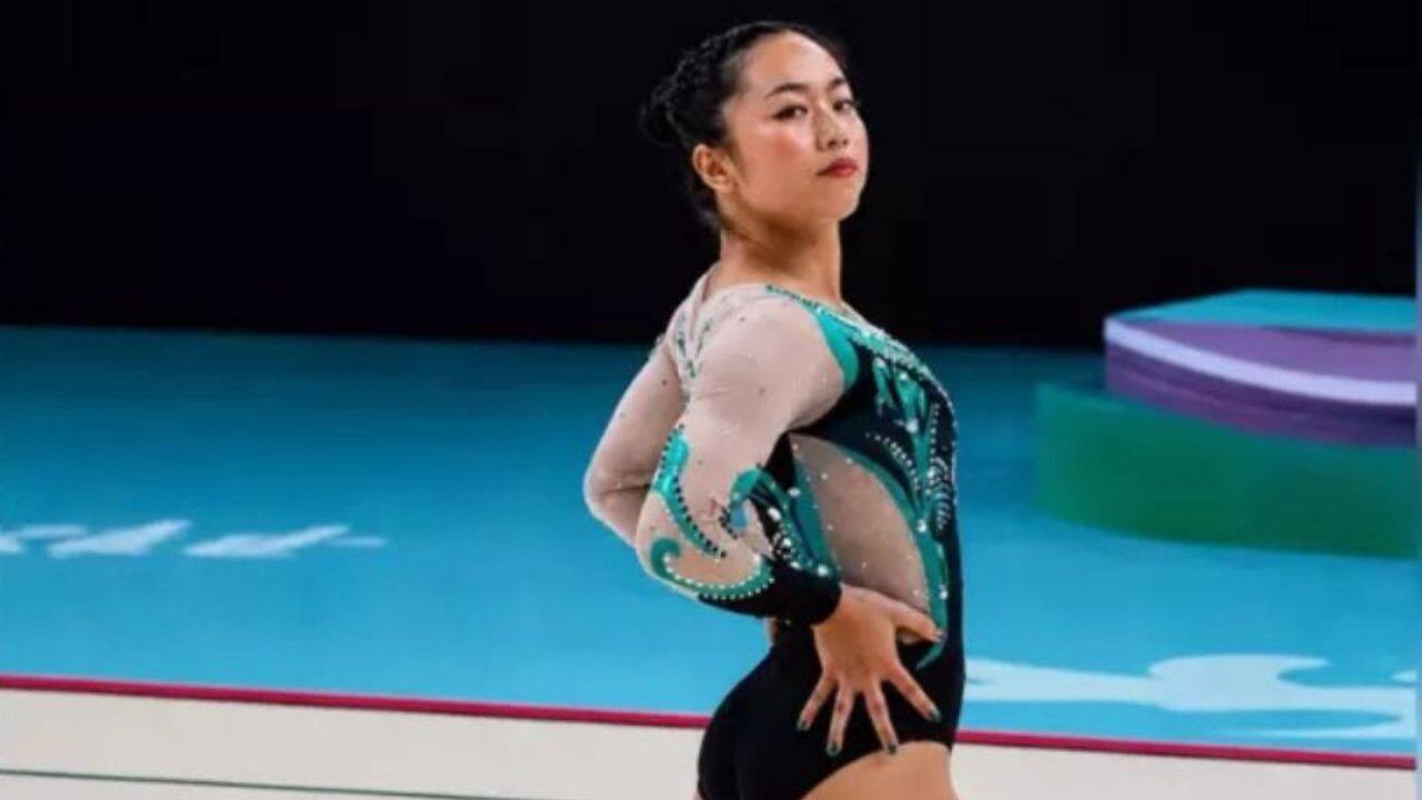 Image for Gold for India: Ariha Pangambam breaks new ground in gymnastics