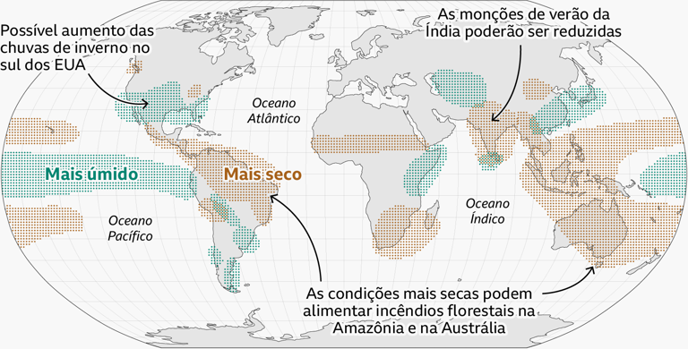 Os graves efeitos do 'Super El Niño' na América Latina previstos pelos cientistas
