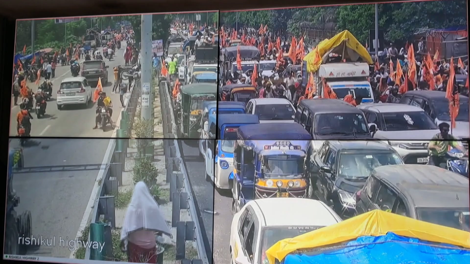 Kanwar Yatra: 1.25 lakh bikes flood Haridwar as pilgrimage nears end
