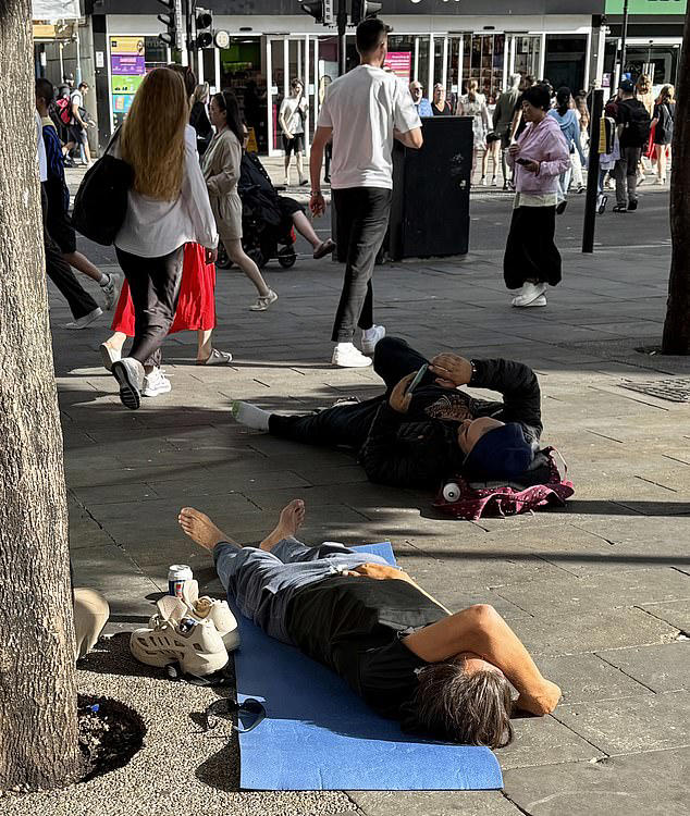 Shopkeepers, residents and business owners have told the Daily Mail that Covent Garden has become a 'zombie zone'