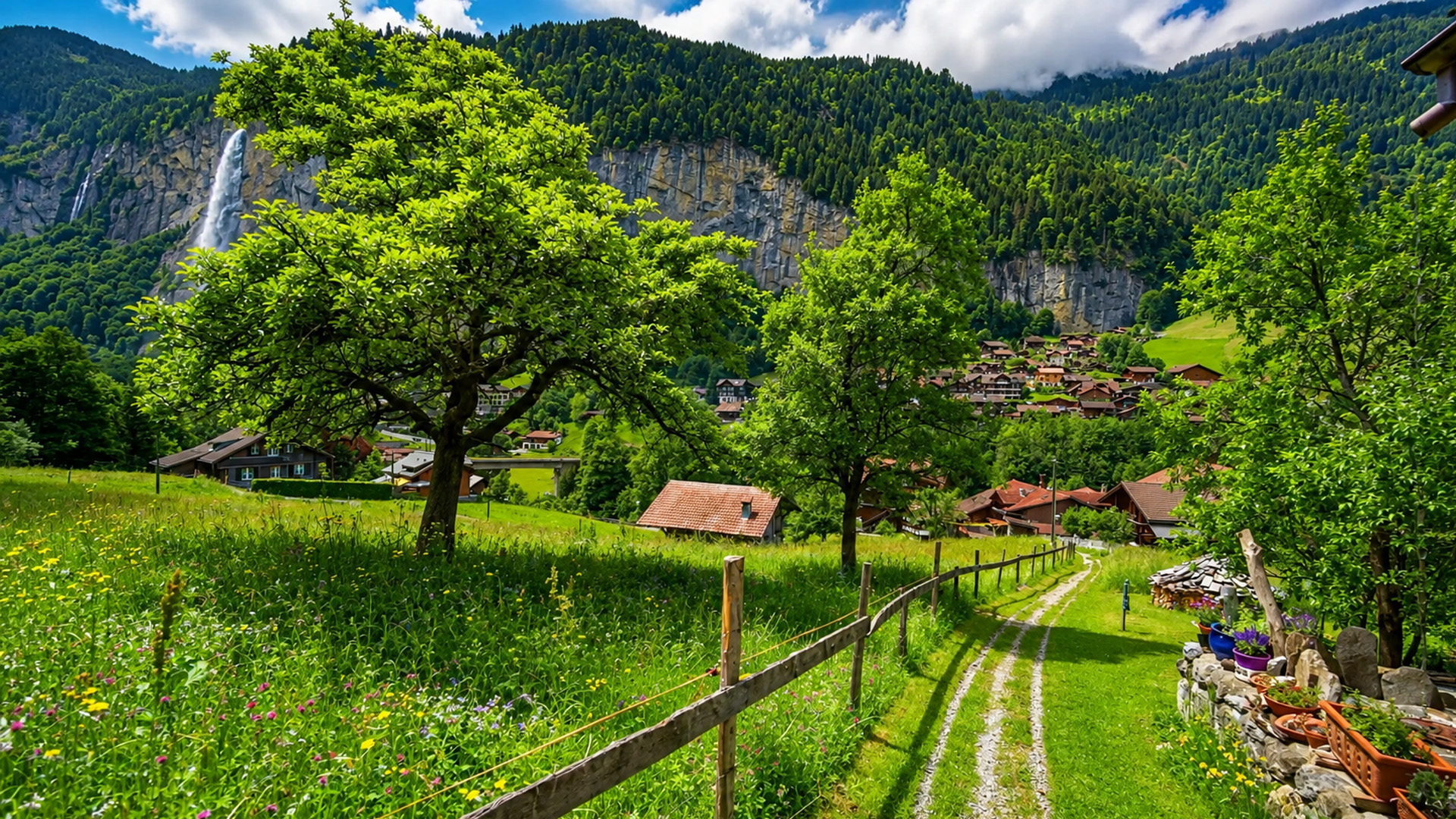 Lauterbrunnen reveals Switzerland’s most magical alpine valley (4K)