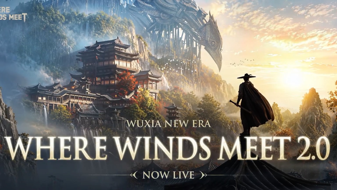Where Winds Meet official hidden mountain expansion launch trailer