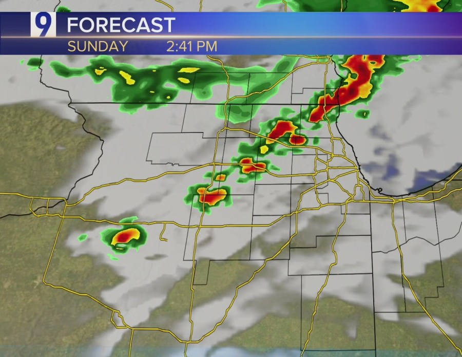 Sunday almanac: Humid, stormy day kicked off stretch of active weather