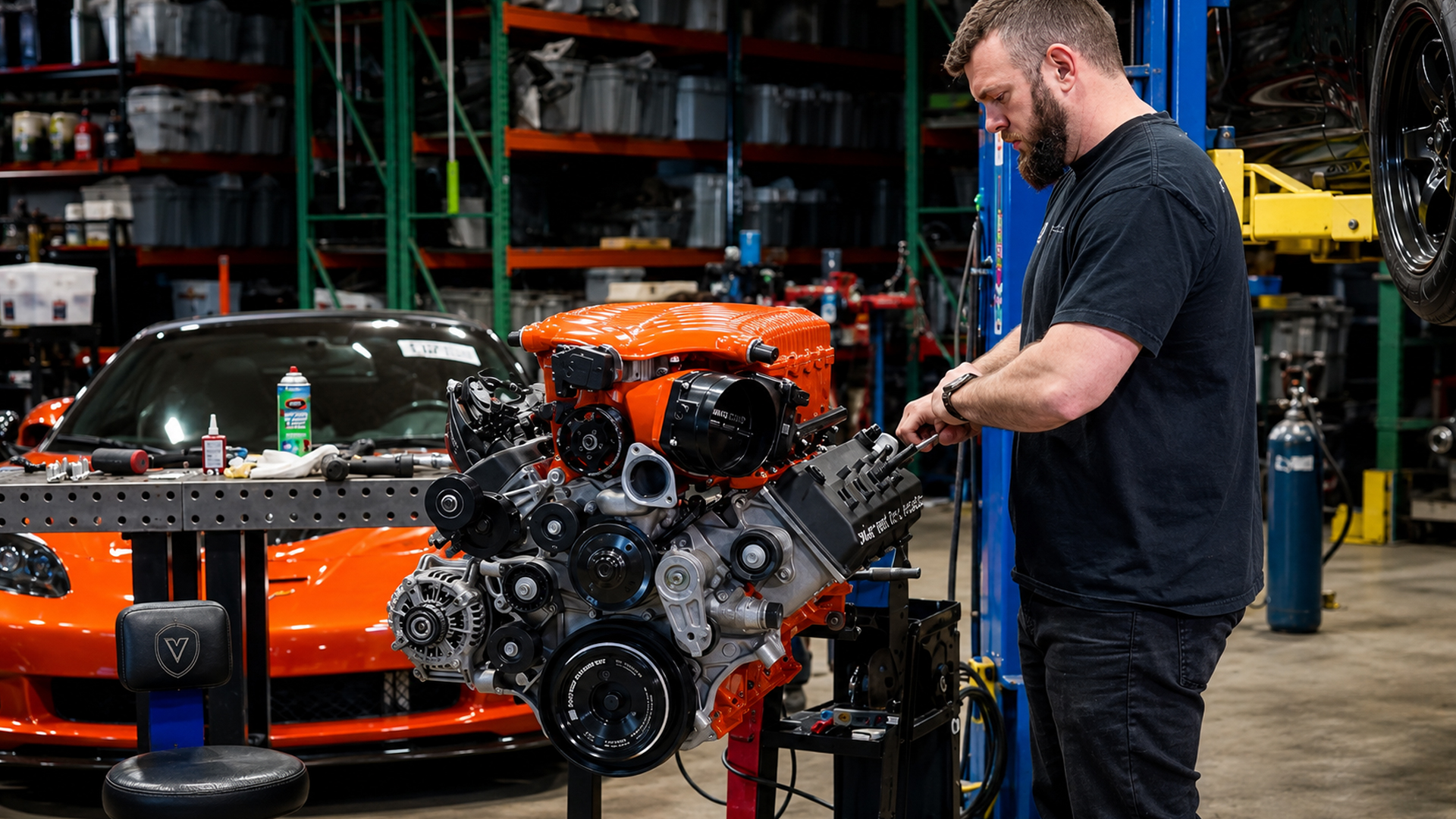 Will this custom 7.0L V8 fire up after the full build?