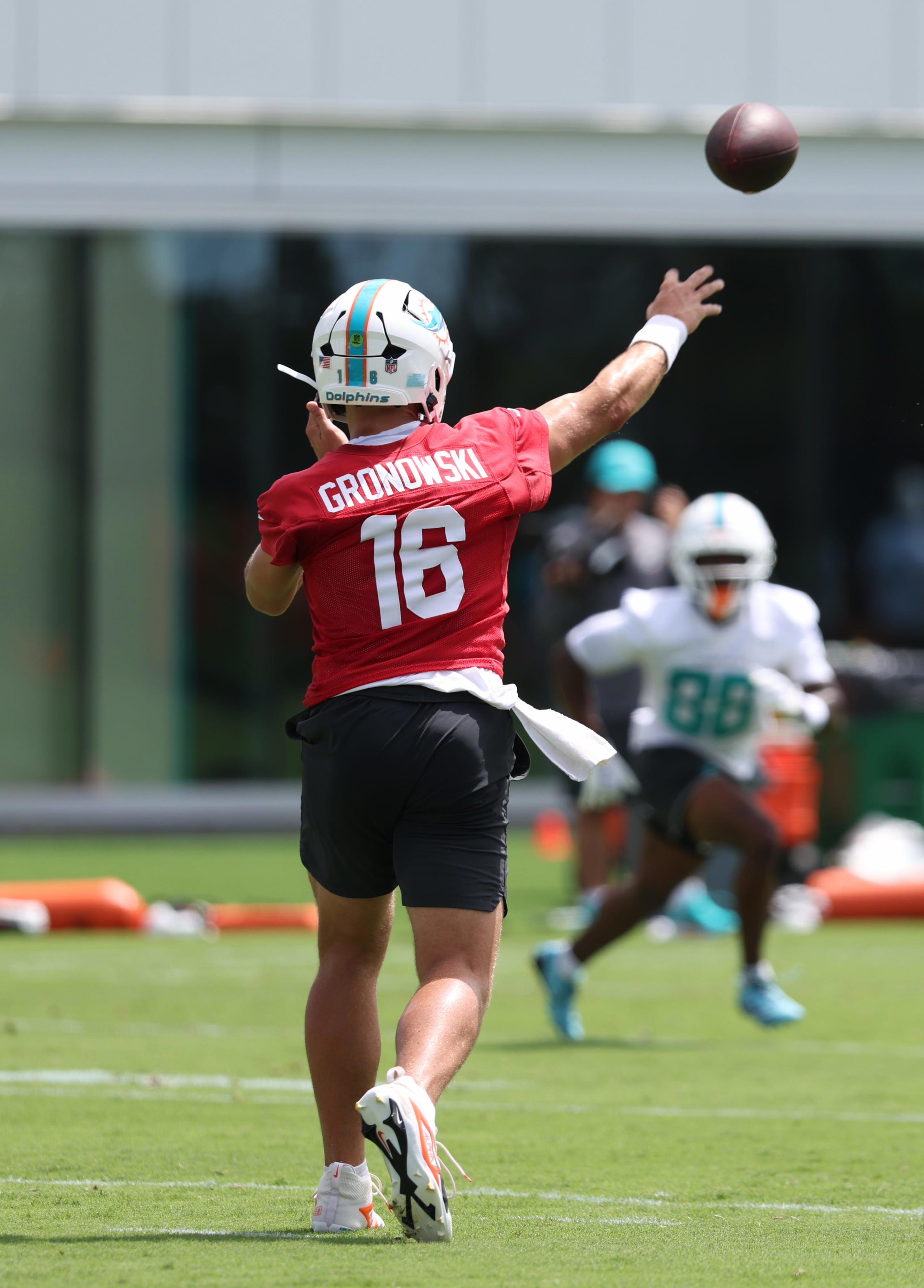 Miami Dolphins cut former Iowa football QB Mark Gronowski